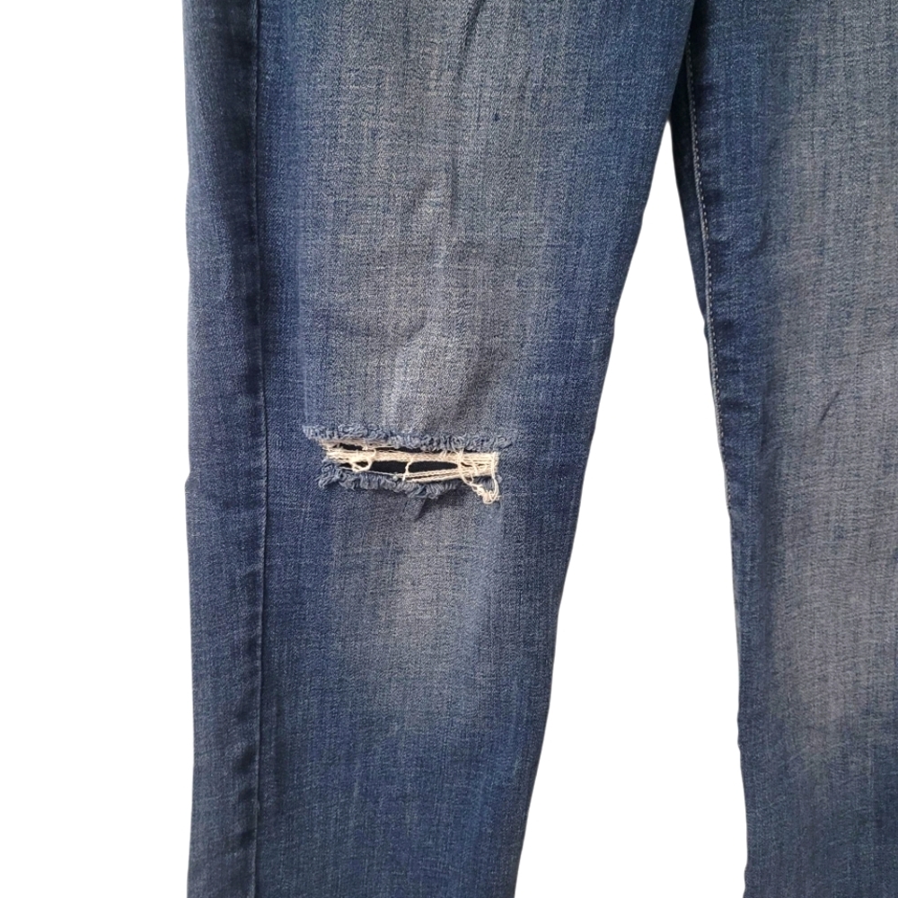 Lucky Brand Blue Distressed Jeans Size 8/29  Ankle - Picture 5 of 7